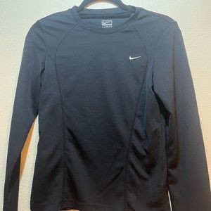 Nike kids small black long sleeve shirt